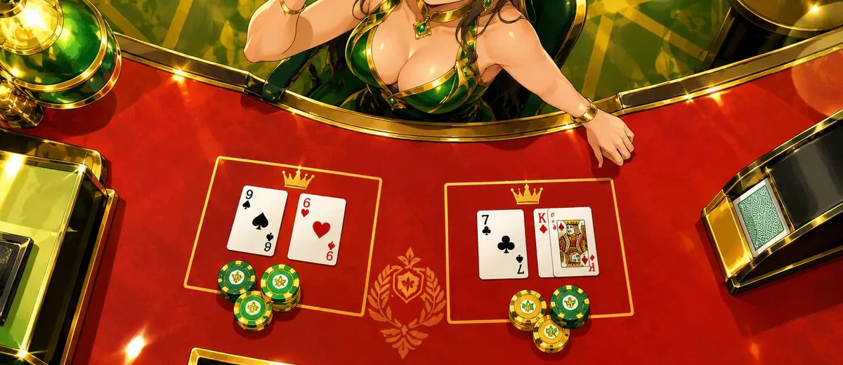 Ilustrasi sls__hero_baccarat table and golden casino — panduan login 1121Slot 1121Slot