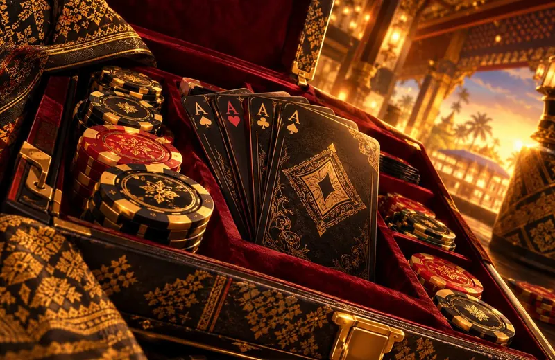 Sls__img_playing cards and casino chips dalam konteks Bocoran Slot Gratis 1121Slot